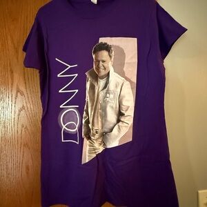 Donny Osmond summer ‘24 tour shirt
